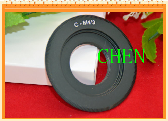 電影鏡頭C口 C-M4/3 轉接環 c-m43 G6/GF5/GH1 E-P5 E-P7L
