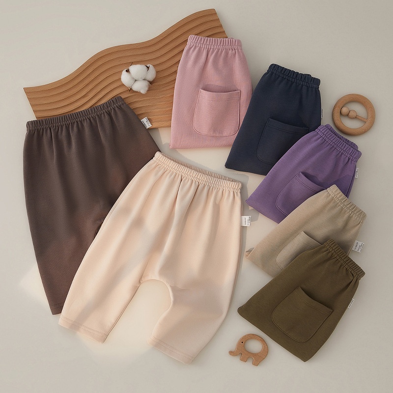 宝宝PP裤春夏新款男童哈伦裤女宝宝休闲宽松外穿裤子儿童童装