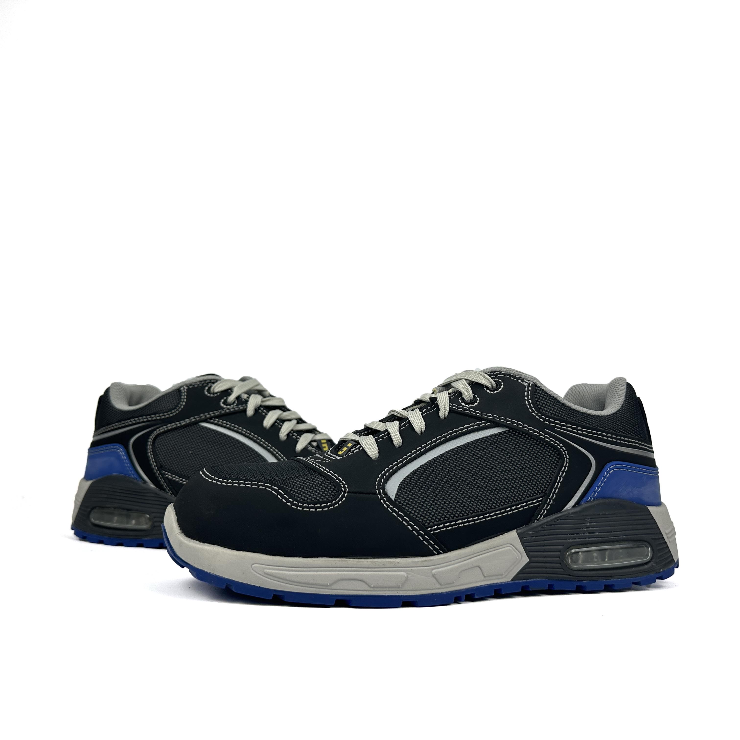 外贸夏季户外真皮防水防滑低帮鞍琸宜劳保鞋透气轻便安全工作鞋男