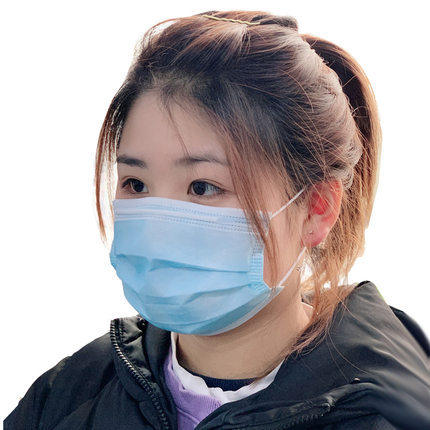 现货一次性口罩三层蓝色透气防雾霾防护成人儿童口鼻罩男女50只装在类目 居家日用, 防护用品, 口罩中 - 来自Buy2taobao.com提供专业的淘宝代购服务