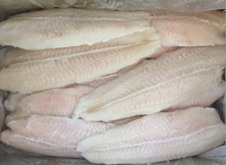 兰州老李海鲜 速冻龙利鱼柳/巴沙鱼柳(24元两片1.3斤左右)