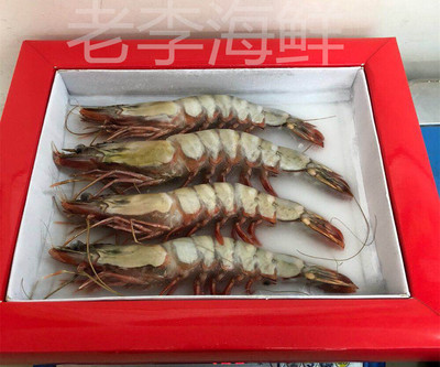 兰州老李海鲜大虎虾（4头）