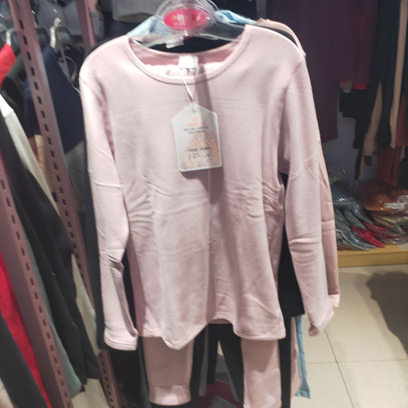 都市丽人女士保暖衣22年新款抗静电热力绒加厚加绒保暖内衣lw22a1