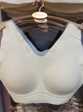 都市丽人文胸24年新款无痕光面零感无钢圈背心式分码内衣LB46K1