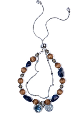 八大守护种子字芭比檀手链 | 万物叁仟