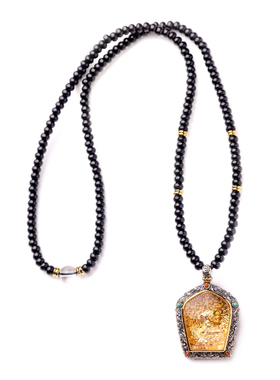 万物三千 | 绿度母 椰蒂念珠法像宝链 项链/车挂