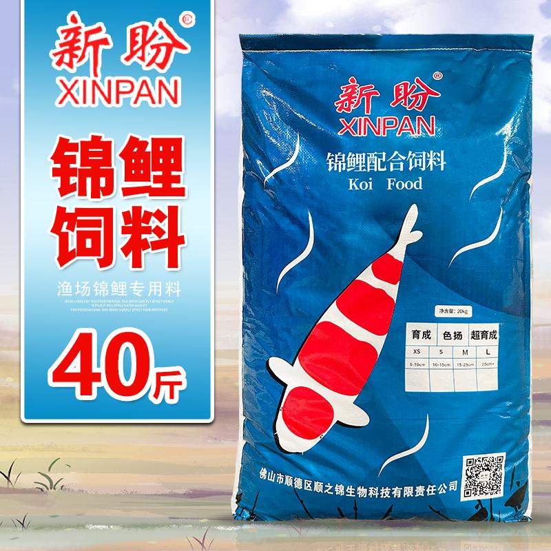 专为锦鲤设计!高蛋白螺旋藻饲料