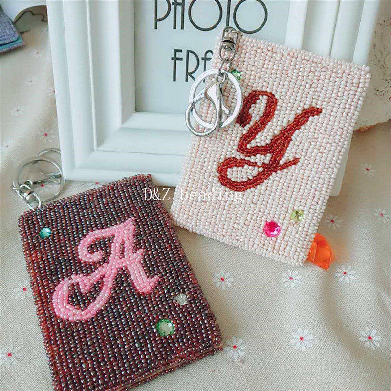 日韩小清新字母卡包手工珠绣卡片包零钱串珠爱心卡袋学生公交卡包,箱包皮具/热销女包/男包,卡包,淘宝优惠券,粉丝福利购,淘宝优惠卷