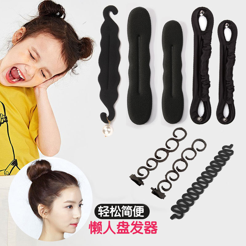 日韩流行女士丸子头盘发器成人编发神器花苞头卷发编发工具头饰品,饰品/流行首饰/时尚饰品新,发饰,淘宝优惠券,粉丝福利购,淘宝优惠卷