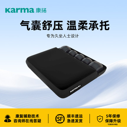 康扬ROHO马赛克轮椅防褥疮压疮老人孕妇专用气囊减压坐垫防屁股痛