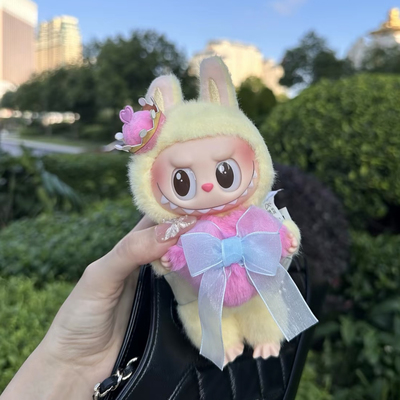 正品泡泡玛特象棋大冒险国王皇后LABUBU拉布布搪胶毛绒公仔