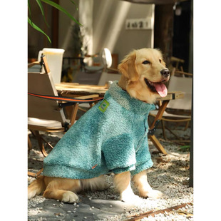 狗狗衣服拉布拉多萨摩耶宠物大狗冬天中型大型犬边牧冬季金毛绒衣
