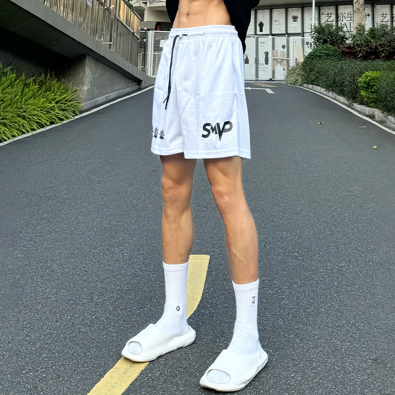 bkcxzice短裤美式不过膝篮球短裤男速干透气运动训练三分四分球裤