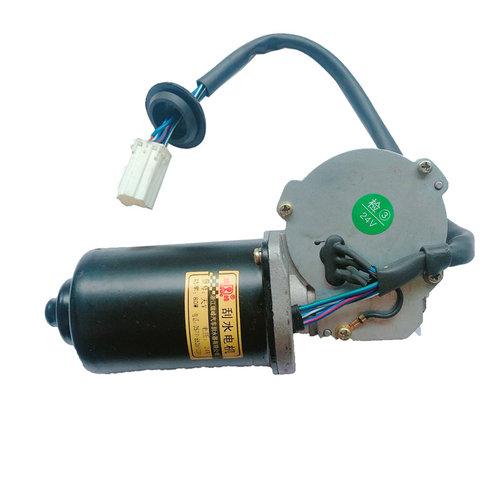 青岛解放龙V天V悍V 雨刮电机刮永磁刮雨器马达雨刮连动杆电机总成