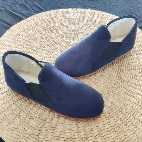 牛皮底羊毛毛毡冬季二棉鞋男鞋