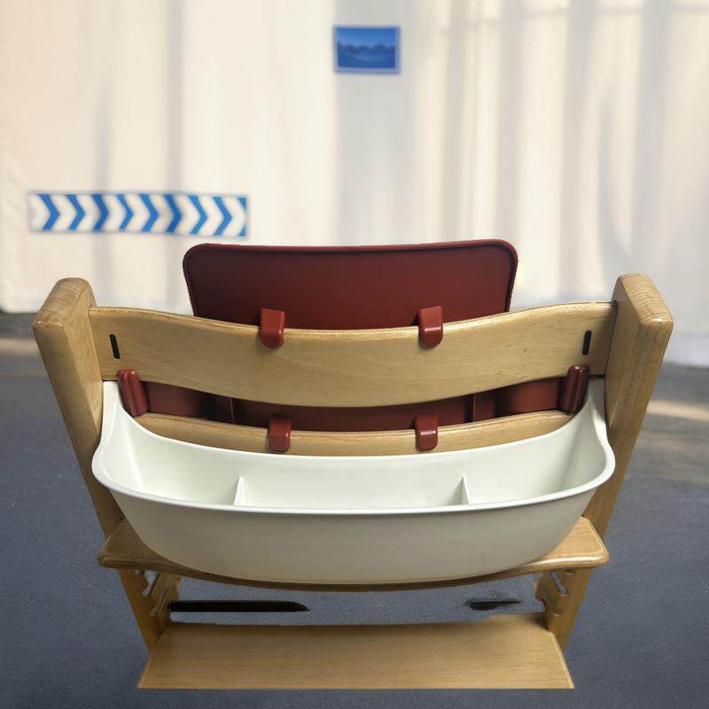 儿童餐椅收纳盒宝宝成长椅收纳盒置物架婴儿餐椅后置收纳箱仓置物