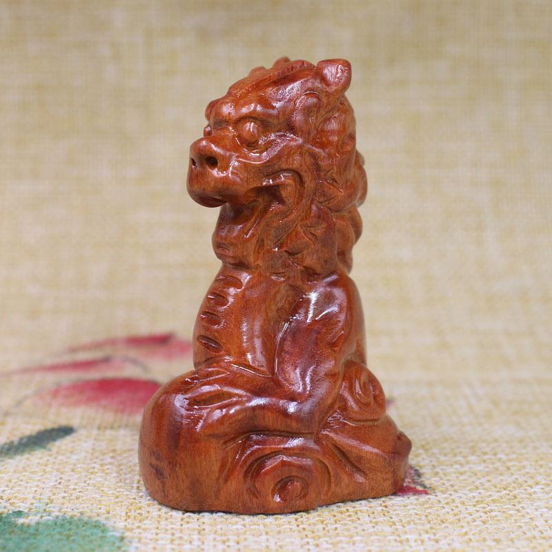 缅甸黄花梨 雕刻手把件 白酸枝木雕工艺品 红木文玩把玩小件