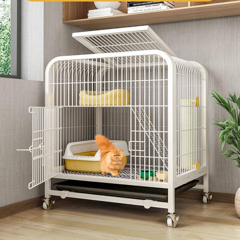 猫笼别墅超大自由空间家用猫笼子室内两层带厕所猫咪宠物猫舍猫屋