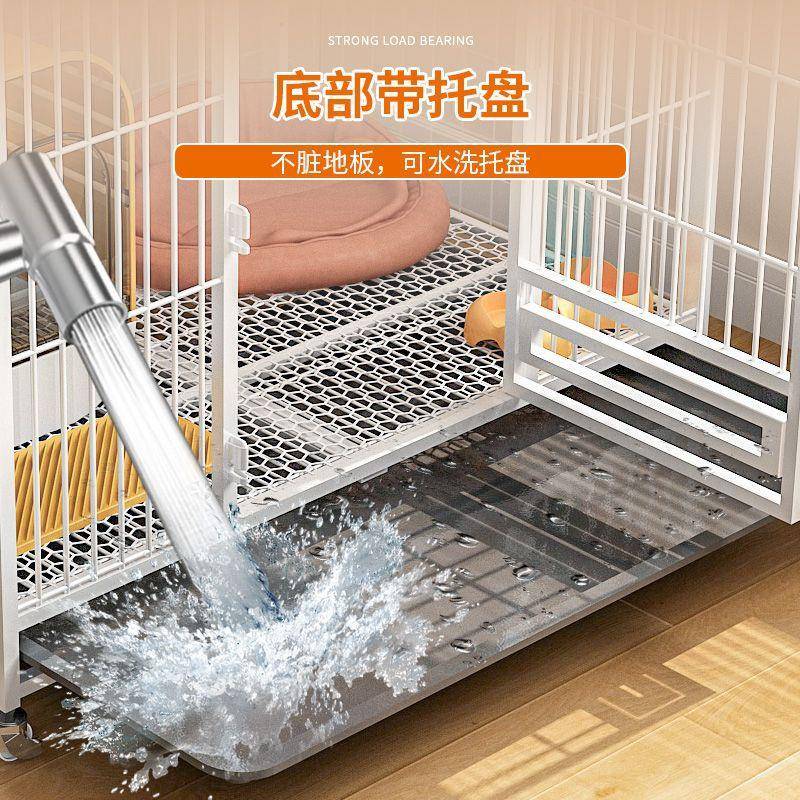猫笼子家用室内带厕所一体超大自由空间单层双层别墅猫舍猫屋笼子