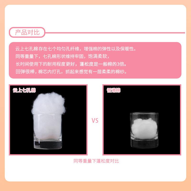 97Nly等身抱枕枕芯 160x50加重羽绒棉PP棉150云上七孔棉2way长枕