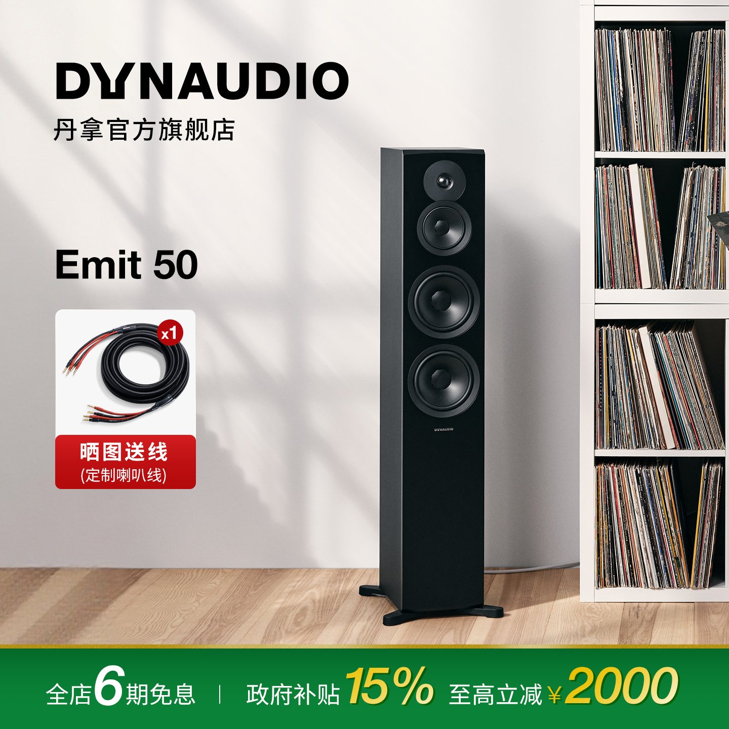 Dynaudio/丹拿无源HiFi落地音箱