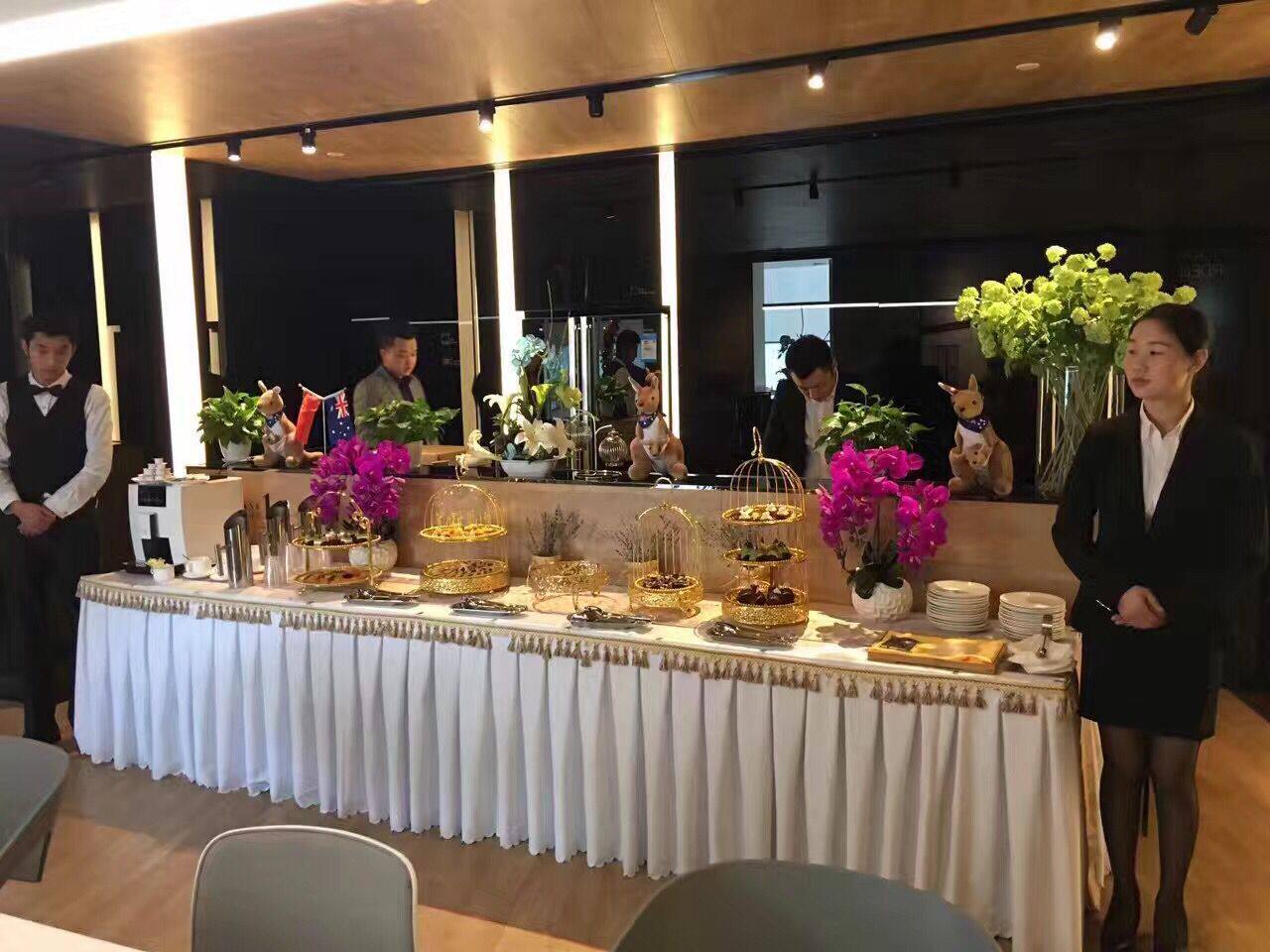 北京婚礼蛋糕冷餐会生日主题甜品台茶歇甜品布置慕斯切块包邮