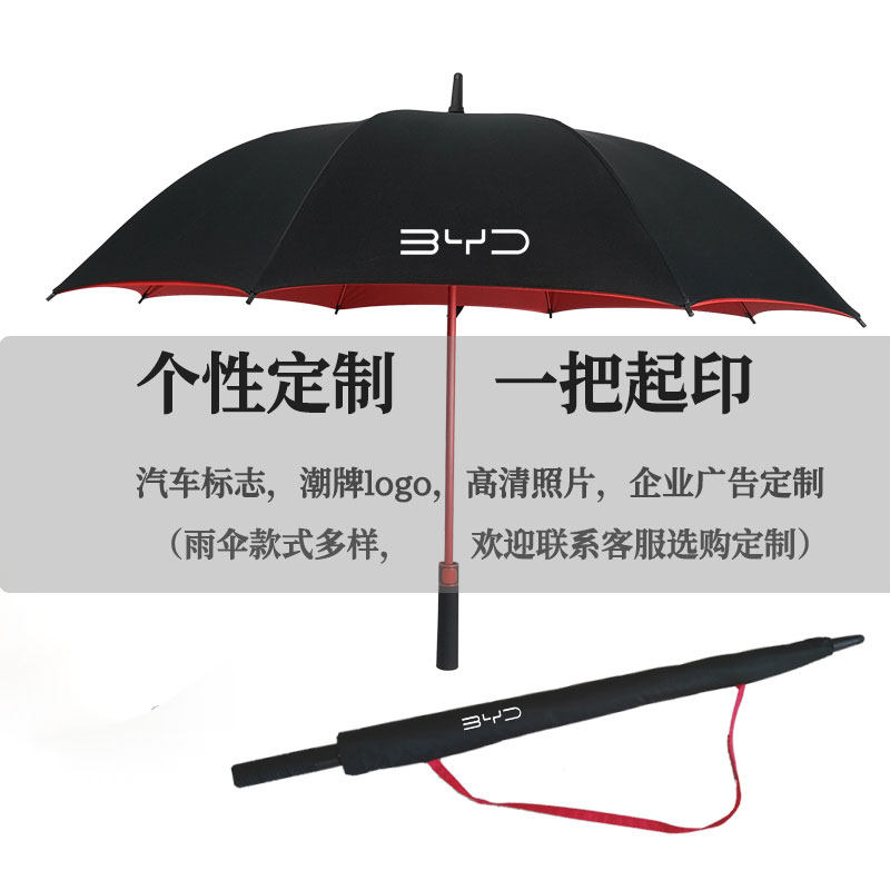 雨伞定制广告伞订做logo图片照片一把起订直杆折叠防晒两用遮阳伞