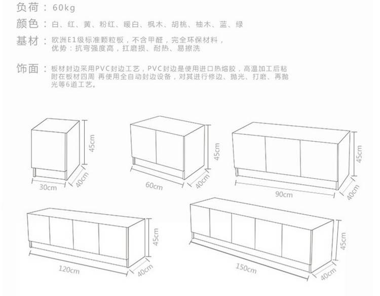 定制简约飘窗储物柜卧室阳台窗户矮柜子对开翻盖门长条榻榻米地柜