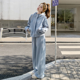 现货25年春连帽卫衣阔腿裤两件套2C289-2503-P160-K238，女装套装/套裙，2C289