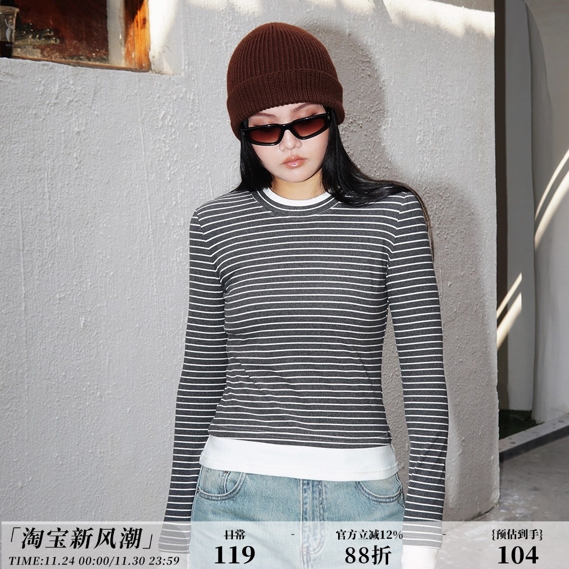 加厚保暖多色女德绒拼接上衣