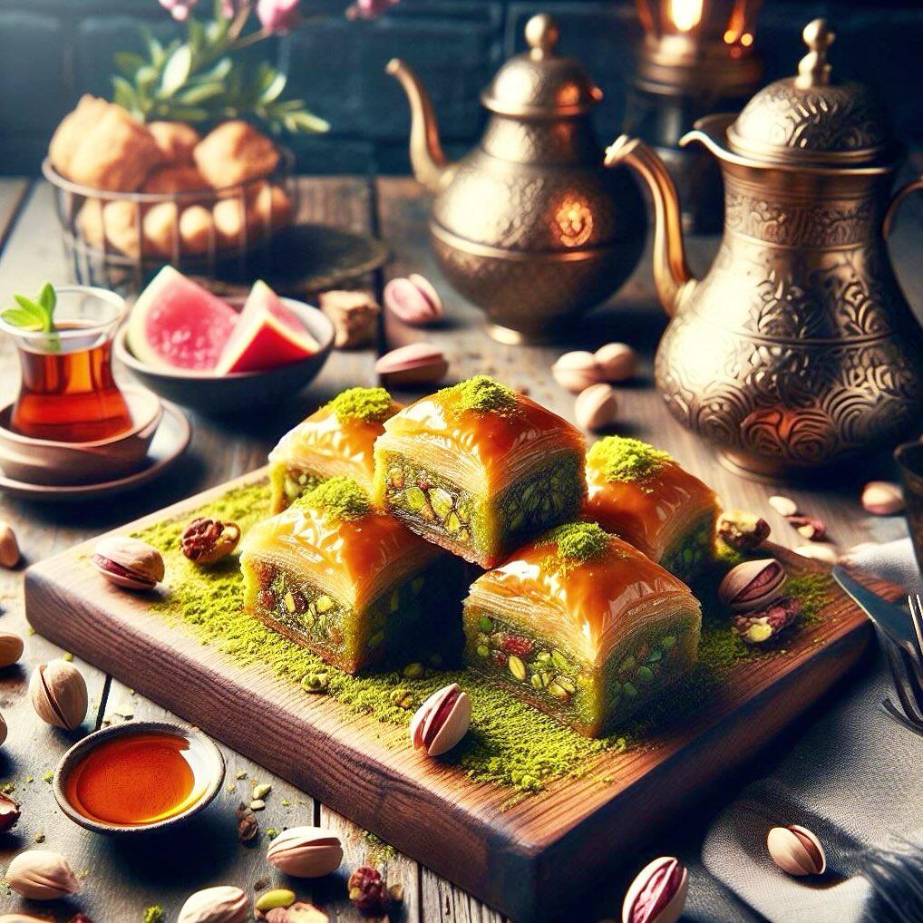 土耳其代购巴克拉瓦hafiz mustafa 1864果仁蜜饼土耳其特产伴手礼