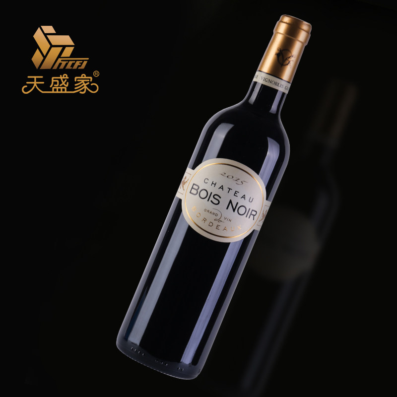 法国原瓶进口黑松树酒庄干红葡萄酒750ml精品包邮