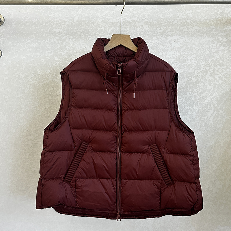 秋冬休闲时尚90白鸭绒立领羽绒服
