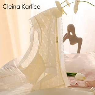 純欲三角短褲 Cleina 薄款 夏季 Karlice少女透氣內(nèi)褲 蕾絲2025新款