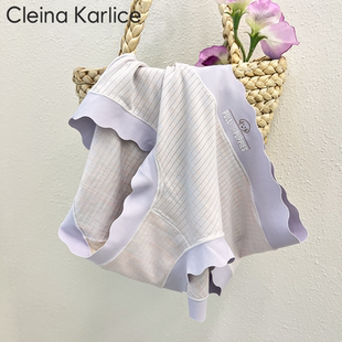 Cleina 女7A級抑菌純棉底襠短褲 舒適中腰不夾臀三角褲 Karlice內(nèi)褲