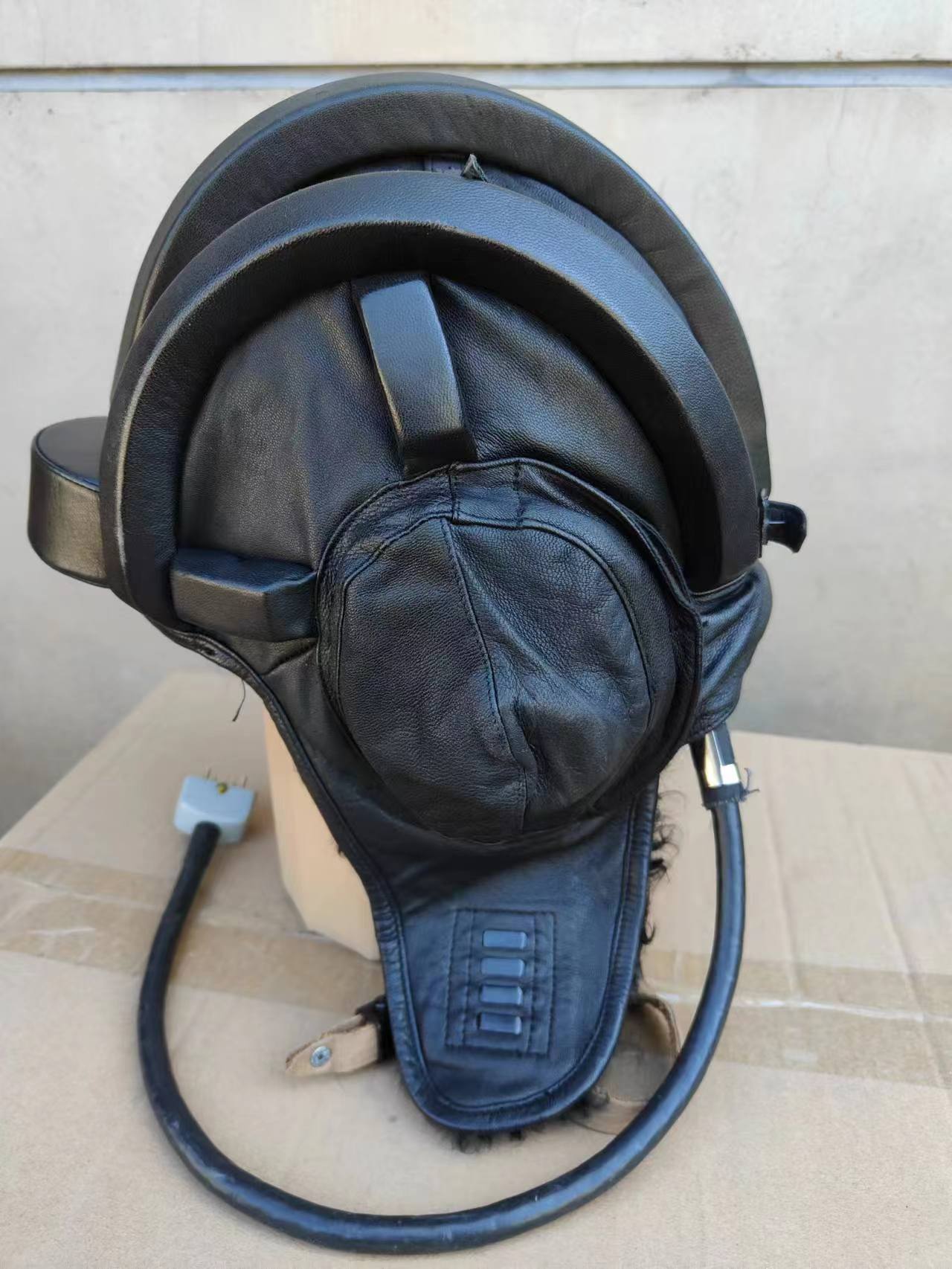 全皮北冬65式坦克皮帽大耳朵羊毛