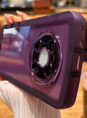 11透明椭圆适用13小米12SUltra手机壳15/14葡萄K70紫色10s红米K40硅胶K50pro至尊k60气囊note12防摔civi2/k30