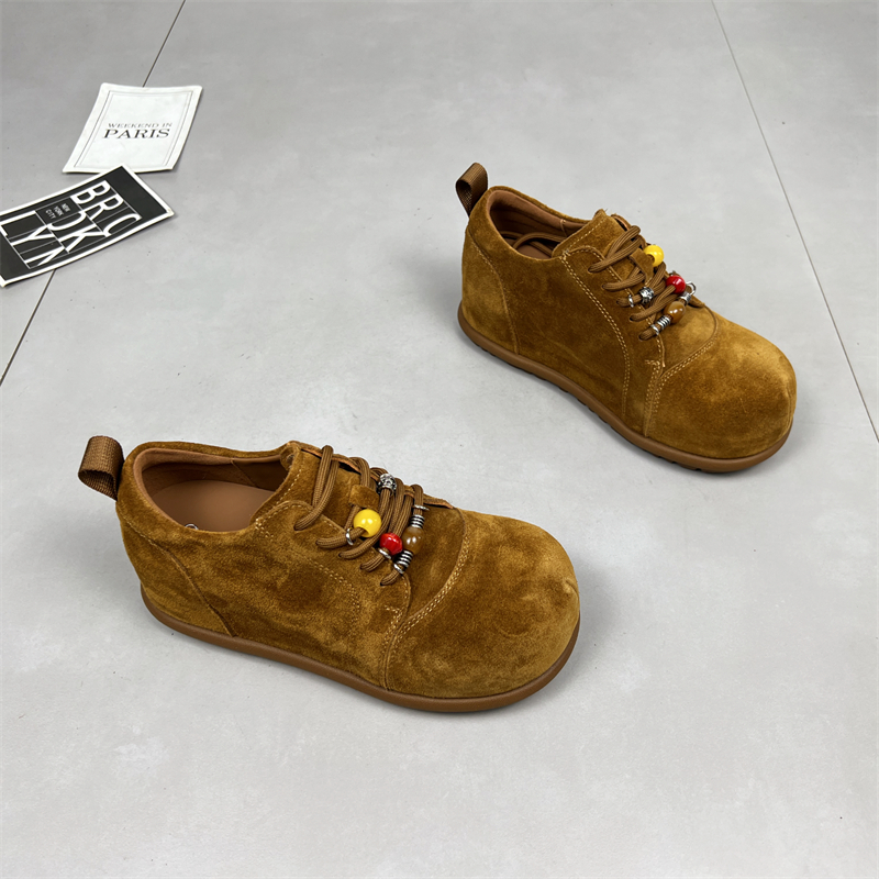 真皮内增高5.5cm勃肯鞋女2025秋