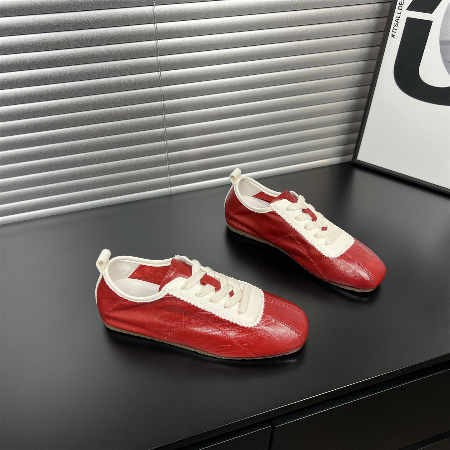 小羊皮内增高德训鞋女2026春季新款真皮不累脚单鞋运动休闲板鞋,女鞋,德训鞋,淘宝优惠券,粉丝福利购,淘宝优惠卷