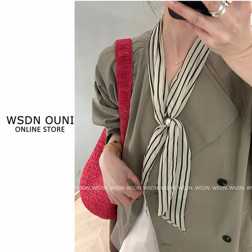 【升级3.0版 初夏】韩版波点三角巾春夏季薄款透气气质优雅百搭