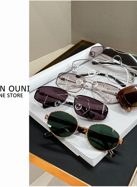 【眼镜合集】新款时尚百搭墨镜jennie同款椭圆韩系纯欲风素颜眼镜