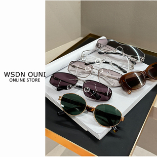 【眼镜合集】新款时尚百搭墨镜jennie同款椭圆韩系纯欲风素颜眼镜