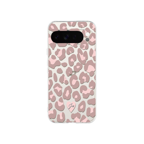 欧美豹纹适用于谷歌Pixel11proXL/10pro透明手机壳Google Pixel 10A/9A/7A黑豹纹9pro XL彩绘7Pro/8A粉豹纹6A