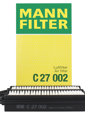 曼牌滤清器C27002空气格滤芯适用本田CRV 2.4L