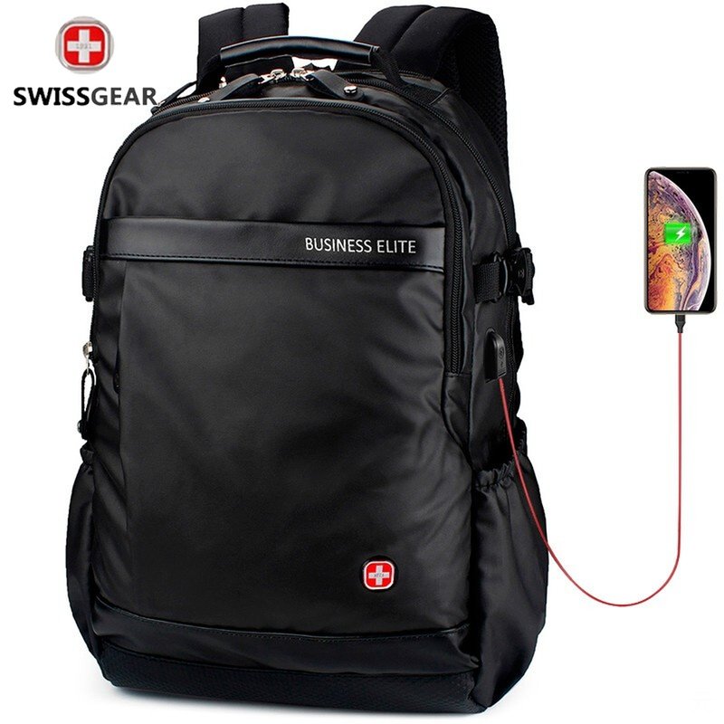 瑞士军士刀双肩包男韩版休闲背包男女电脑包轻便旅行包中学生书包