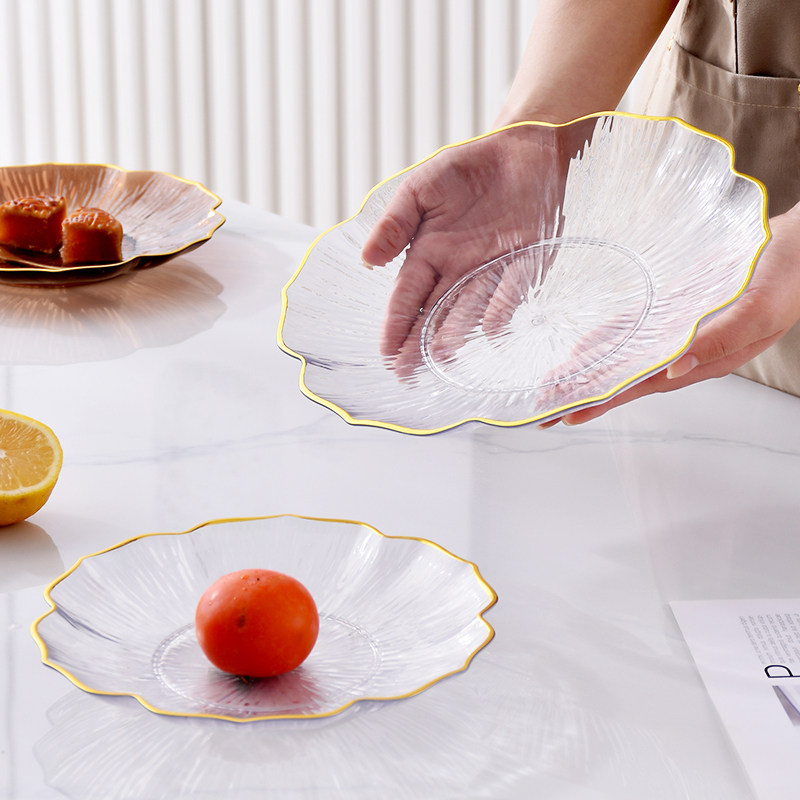 水果盘客厅家用简约现代茶几轻奢风2021网红ins风干果零食糖果盘