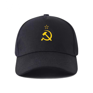 CCCP前苏联苏维埃帽子男女棒球帽休闲户外运动鸭舌帽遮阳帽可定制
