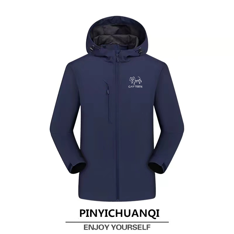 始祖猫冲锋衣男女户外夹克外套