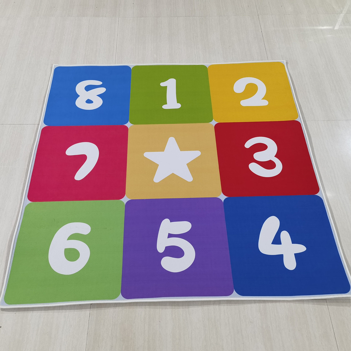 数字九宫格地垫彩色卡通儿童幼儿园早教中心游戏垫子设计定制地毯,居家布艺,家用脚垫,淘宝优惠券,粉丝福利购,淘宝优惠卷