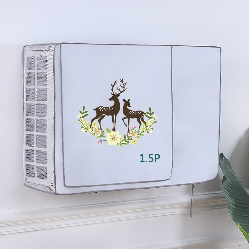 空调外机保护罩防雨防晒室外海尔美的格力中央防尘罩主机护罩通用